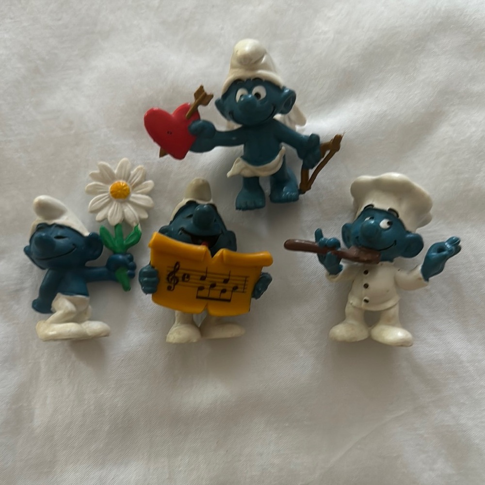 Smurf set from 1980’s
